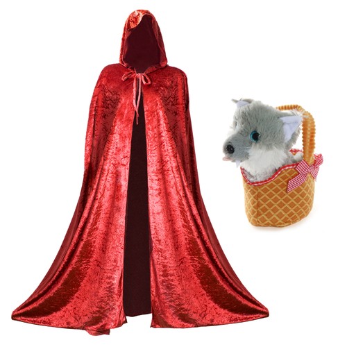 Costume donna cappuccio rosso - donna,