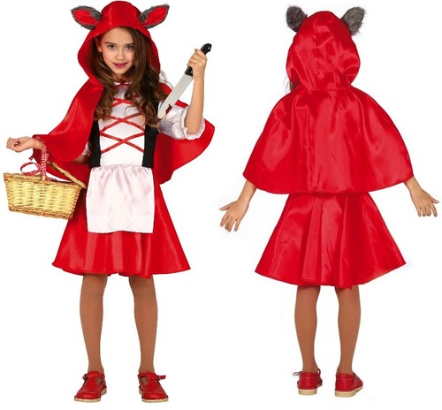 Costume bambina cappuccetto - costume,