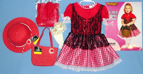 Vestito costume cappuccetto - vestito,
