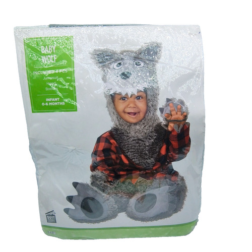 Costume lupo neonato - costume,